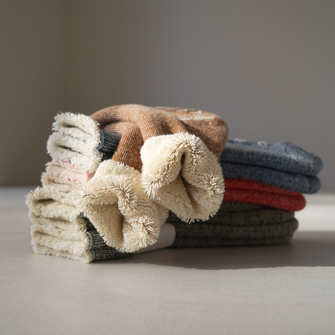 ROTOTO / Calcetines Room Doble Cara – Pelo Peludo