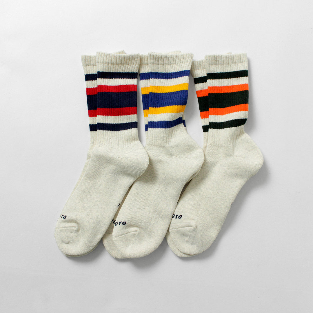 ROTOTO / 3-Pack Everyday Athletic Socks