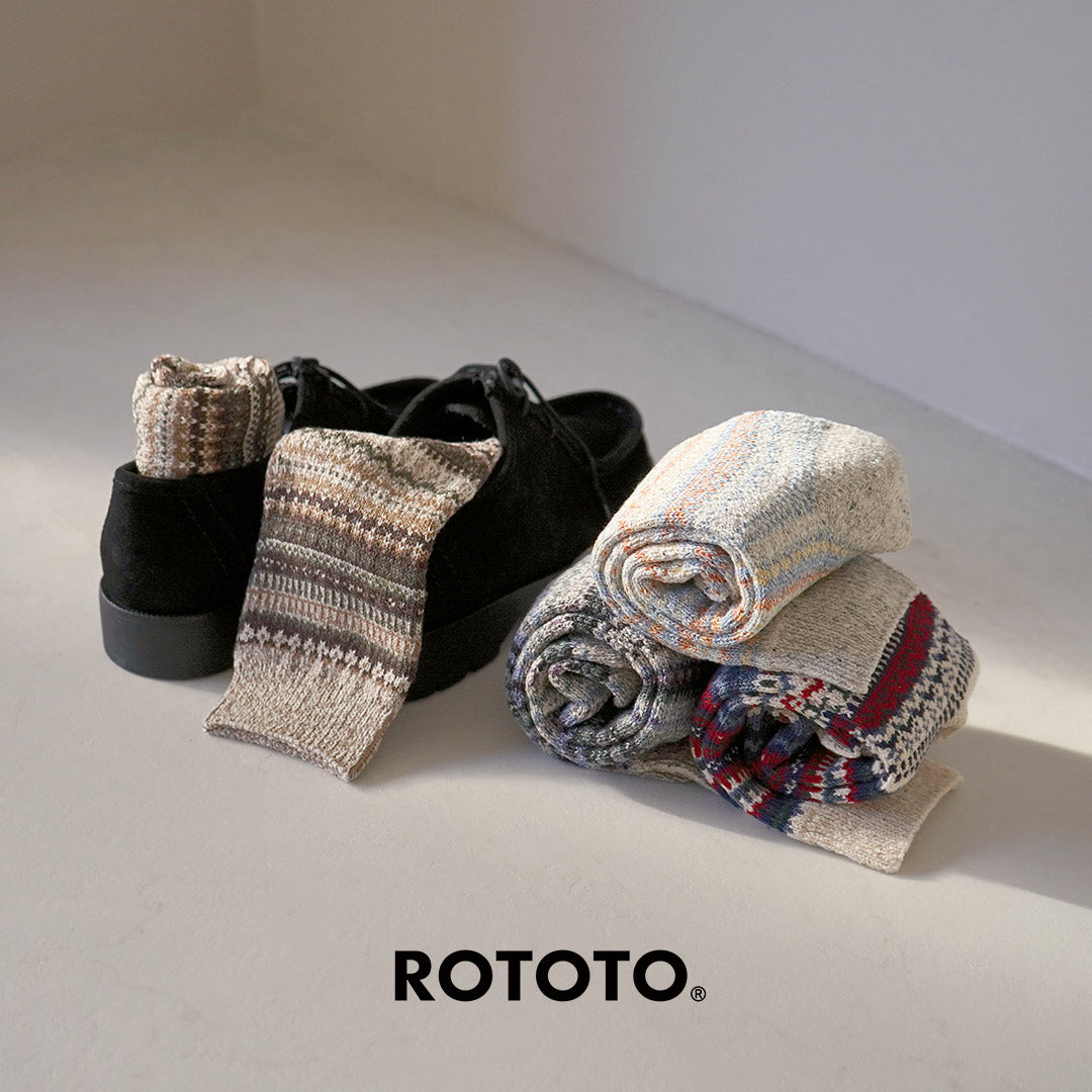 ROTOTO / 노르딕 패턴 양말
