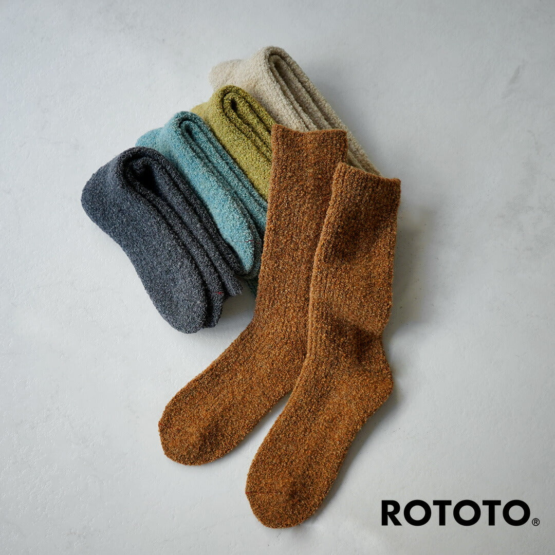 ROTOTO / Merino Boucle Socks