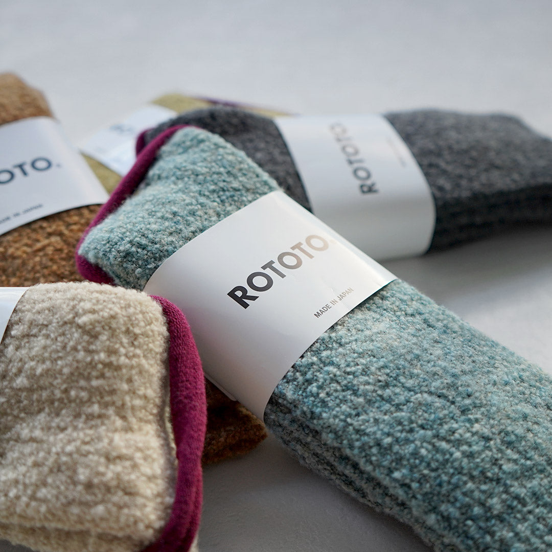 ROTOTO / Merino Boucle Socks