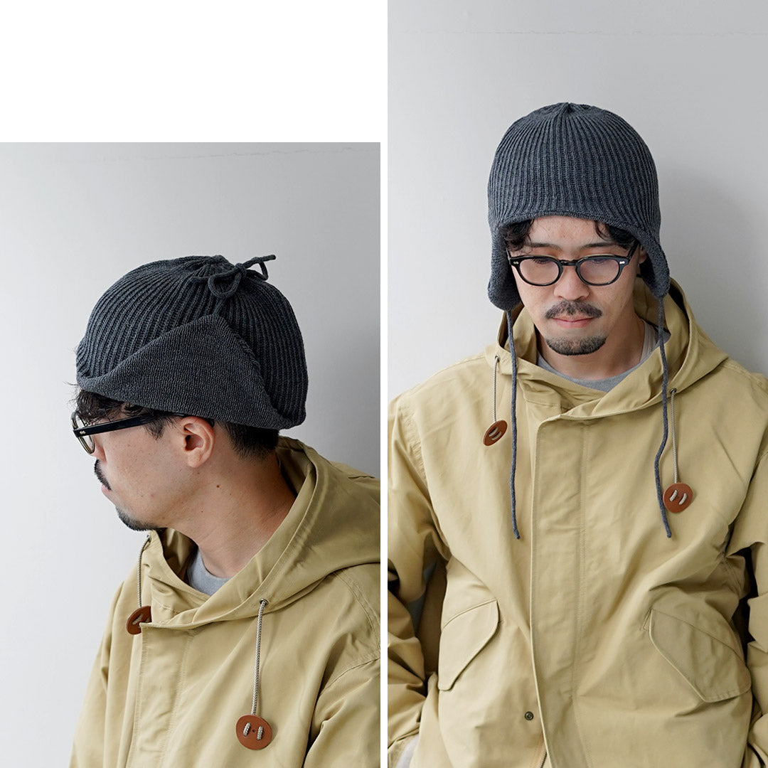 ROTOTO / Earflap Beanie
