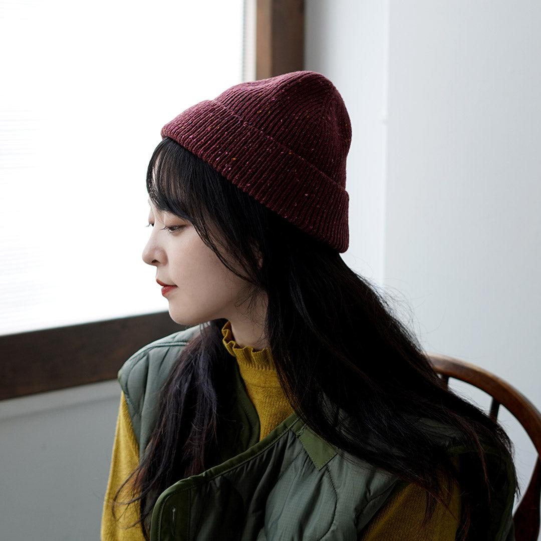 ROTOTO / Nep Wool Seamless Beanie