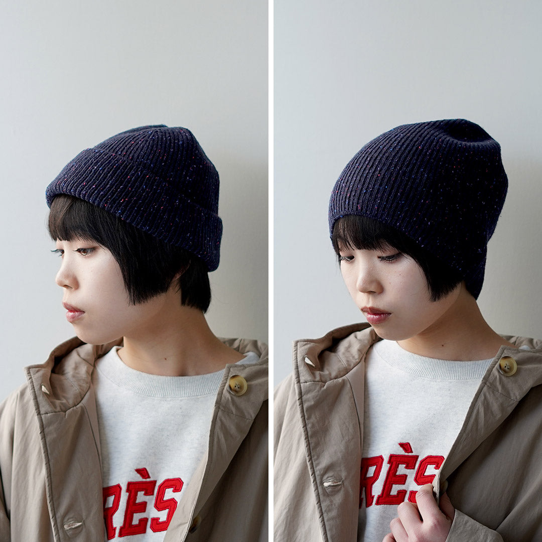 ROTOTO / Nep Wool Seamless Beanie
