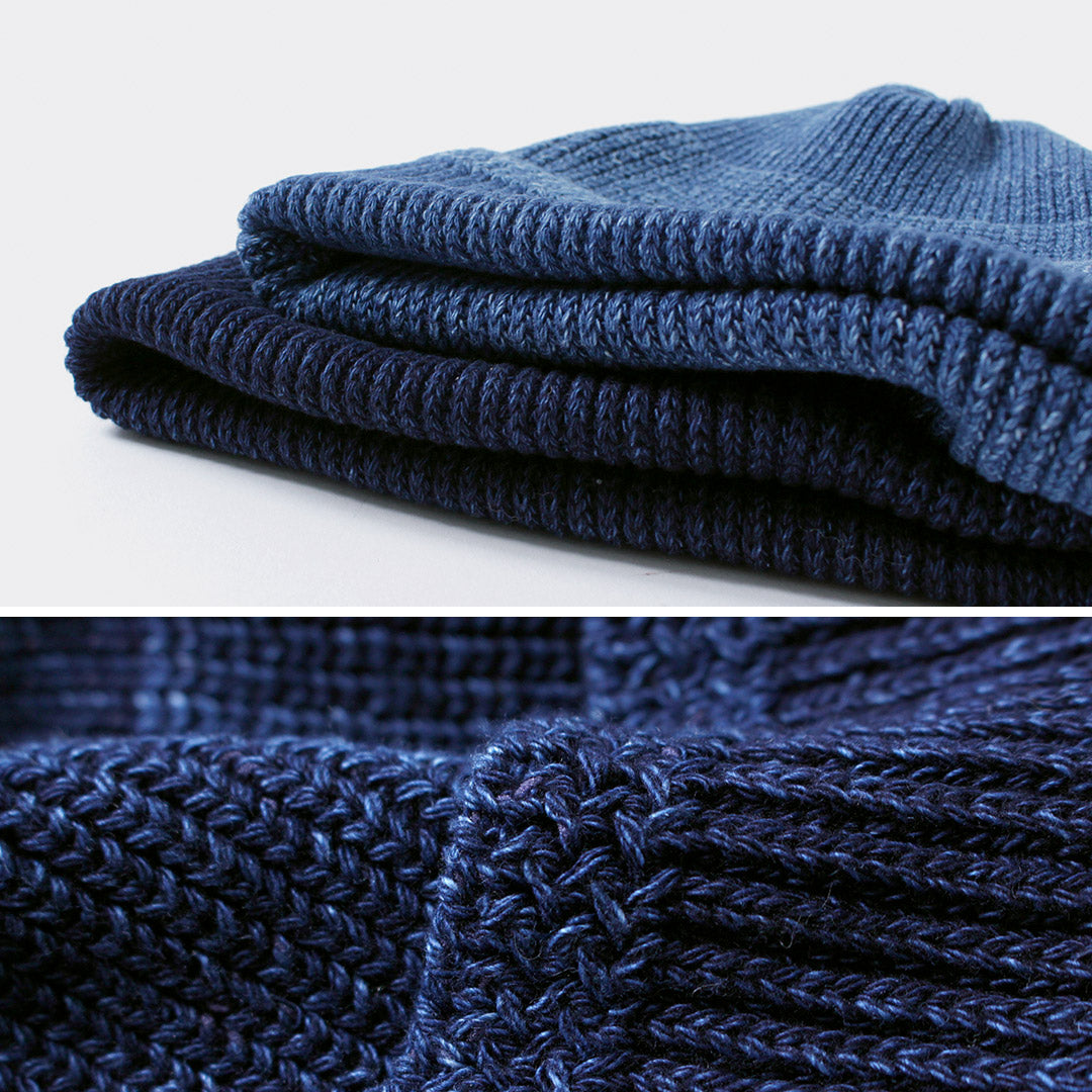 ROTOTO / Indigo Mil Beanie