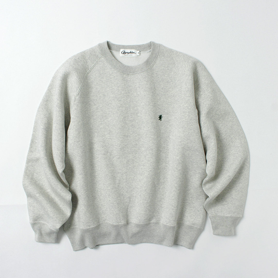GYMPHLEX / Sudadera tipo jersey con cuello redondo y manga oscilante