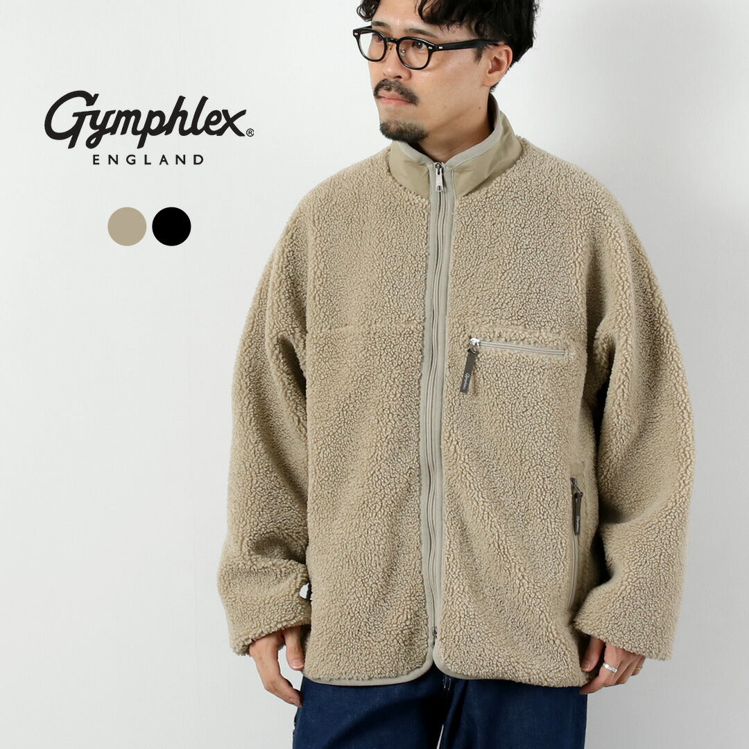 GYMPHLEX / 코지 라이트 보아 블루종
