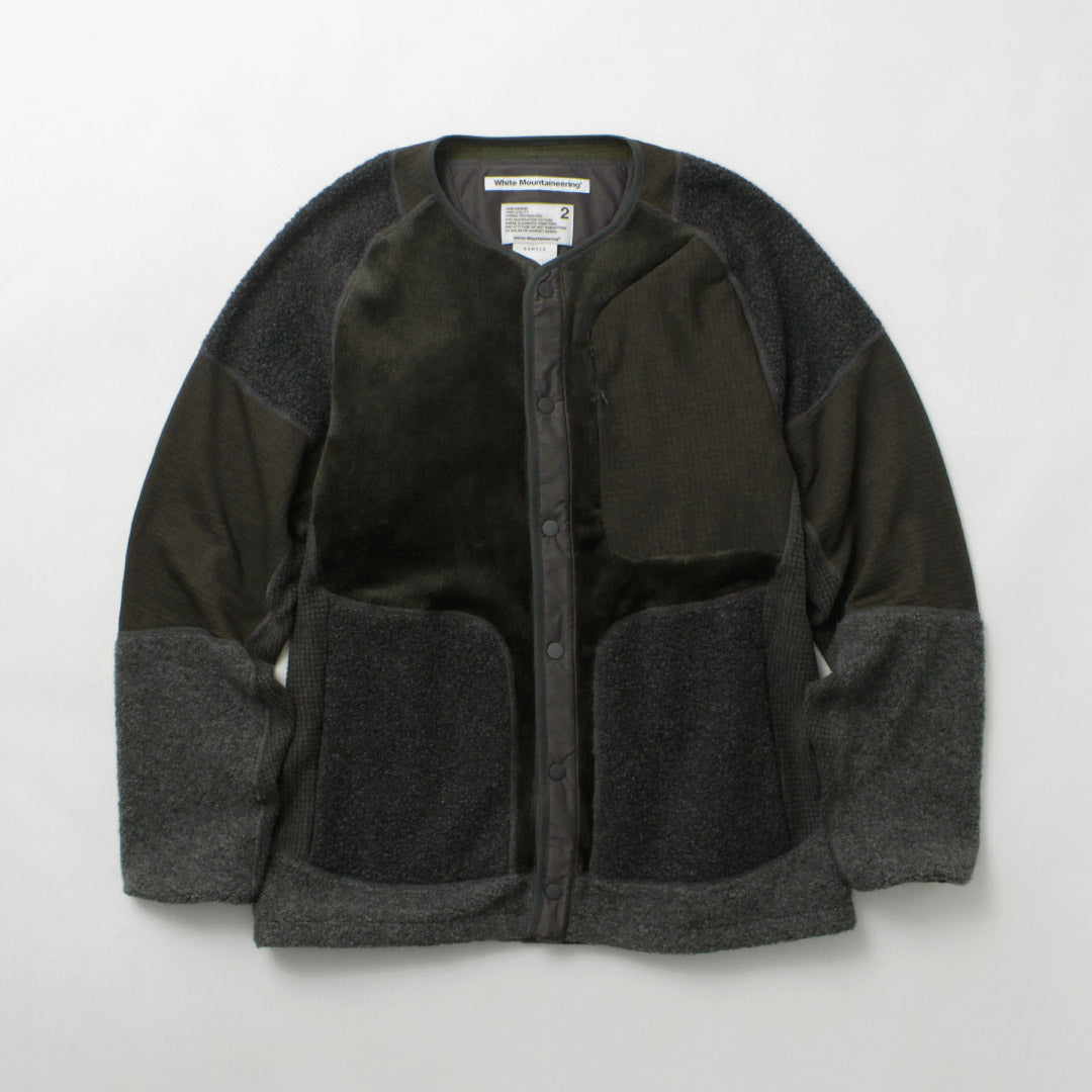 ALPINISME BLANC / Blouson Patchwork