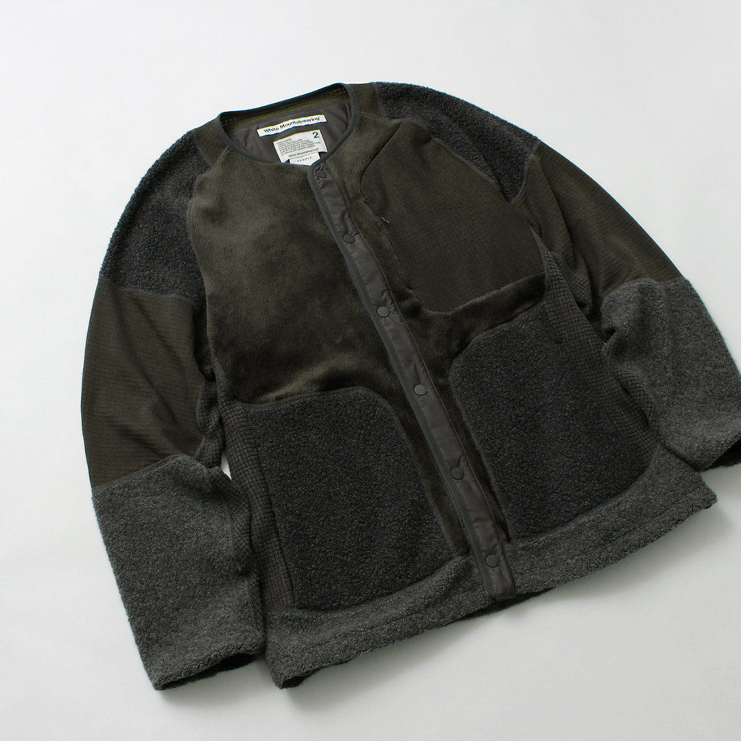 ALPINISME BLANC / Blouson Patchwork