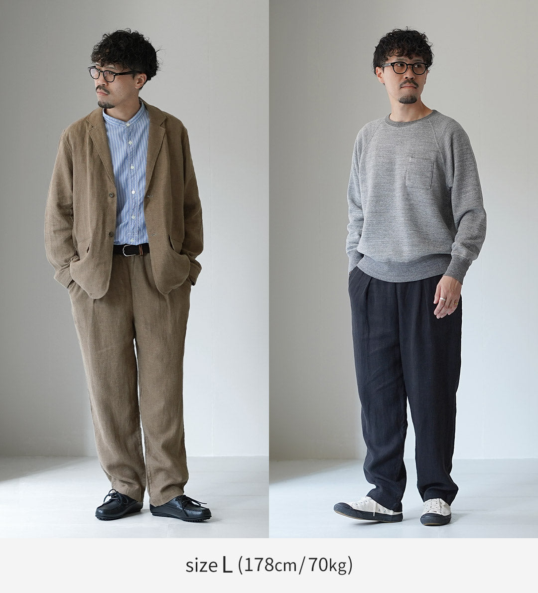 KEMA DESIGNS / 독일산 1-턱 이지팬츠