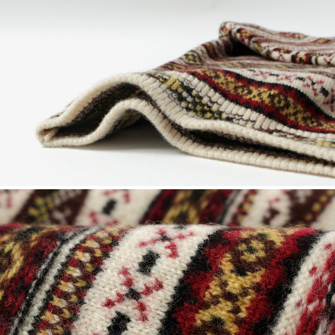 COOHEM / Crazy Fair Isle Knit Pullover