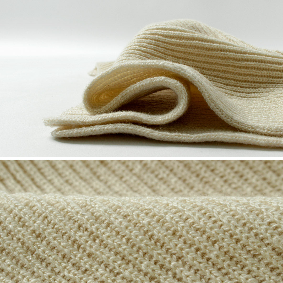 YONETOMI NEW BASIC / Rigid Cashmere Scarf