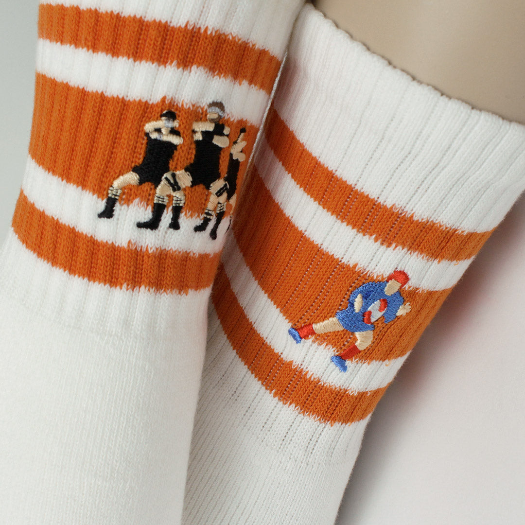 DECKA QUALITY SOCKS / 자수 스케이터 양말