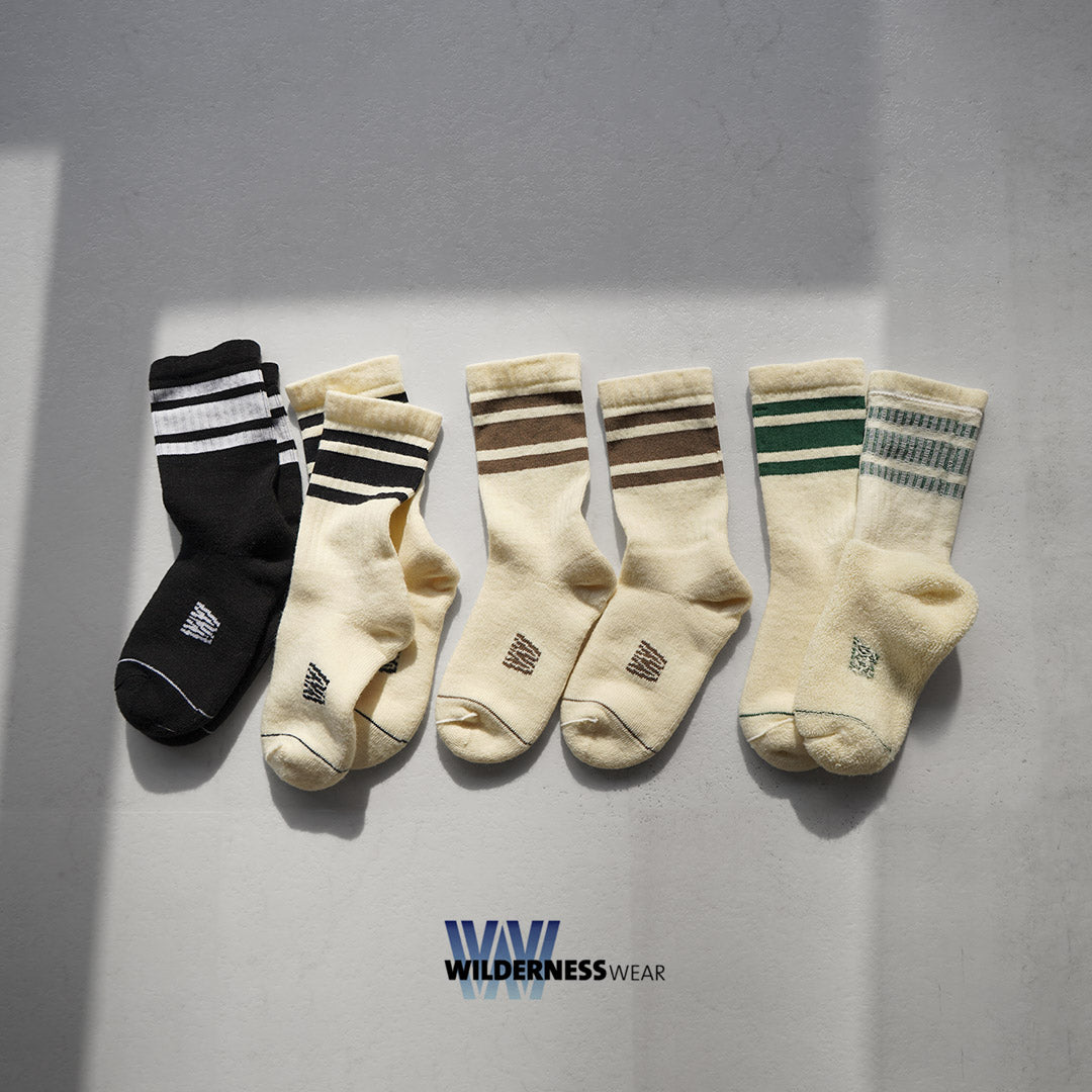 WILDERNESS WEAR / HALF BEAST Merino Socks