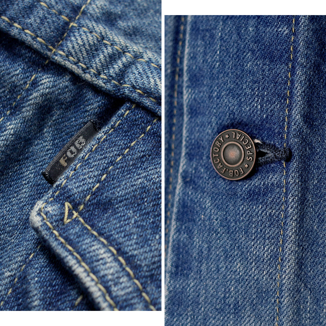FOB FACTORY / F2444 Selvage Denim 3rd Jacket - Used