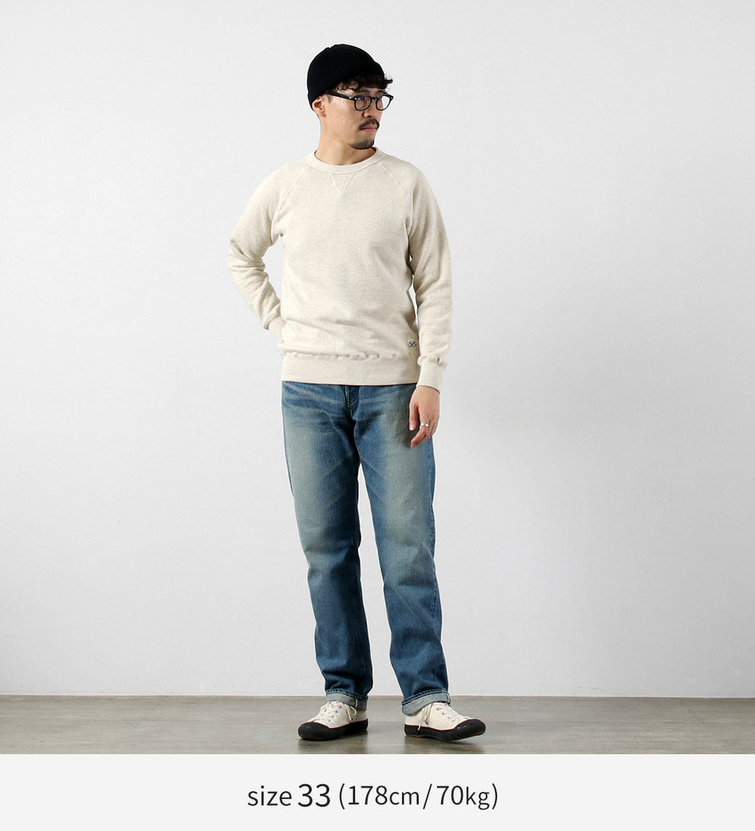 FOB FACTORY / F153 镶边牛仔锥形 5P 裤 – 二手