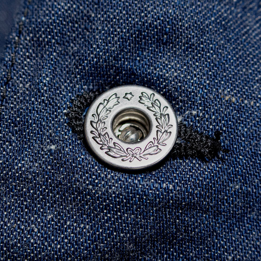 FOB FACTORY / F2456 Denim Chore Jacket with Blanket Liner