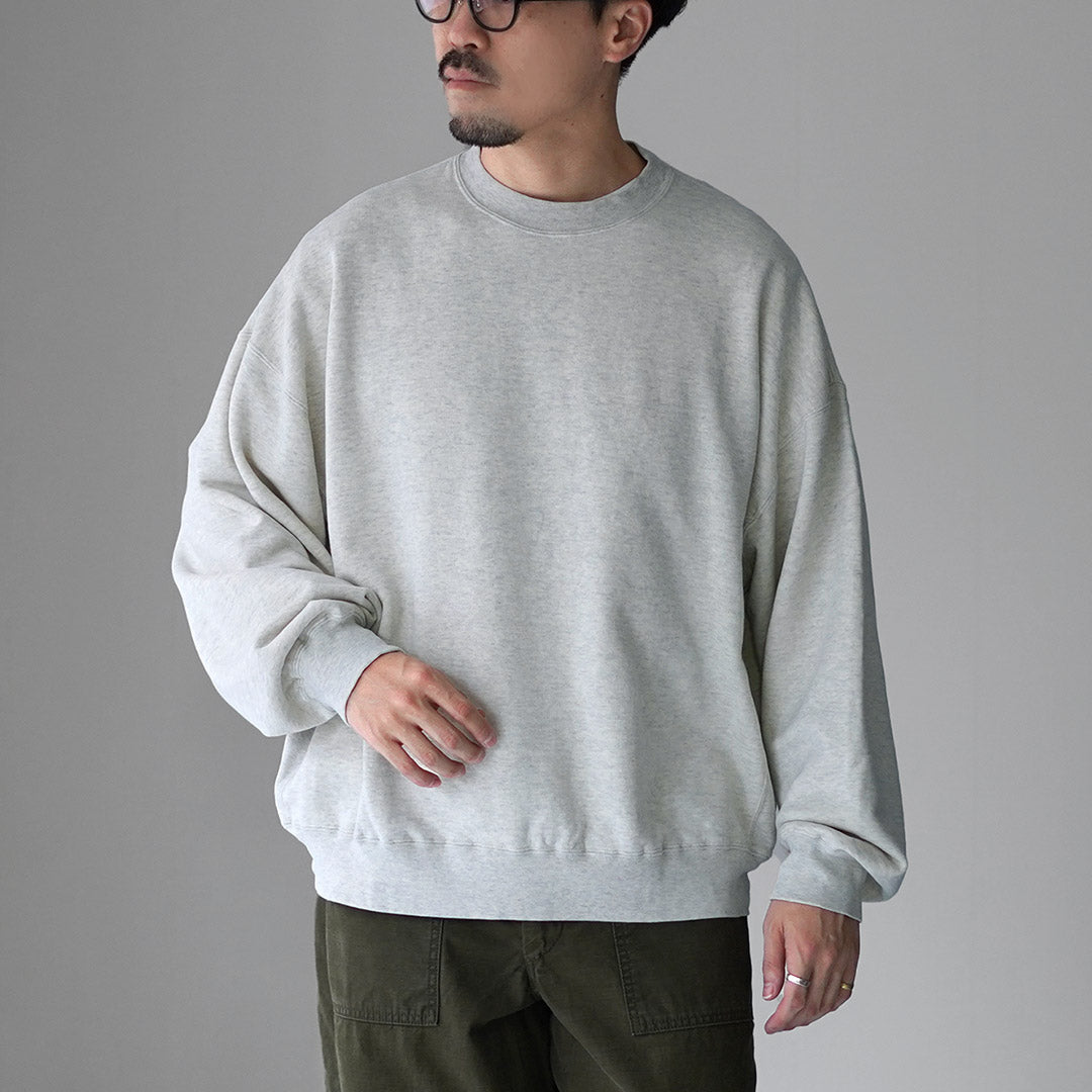 REMI RELIEF / SP-Processed French Terry Crewneck Sweatshirt