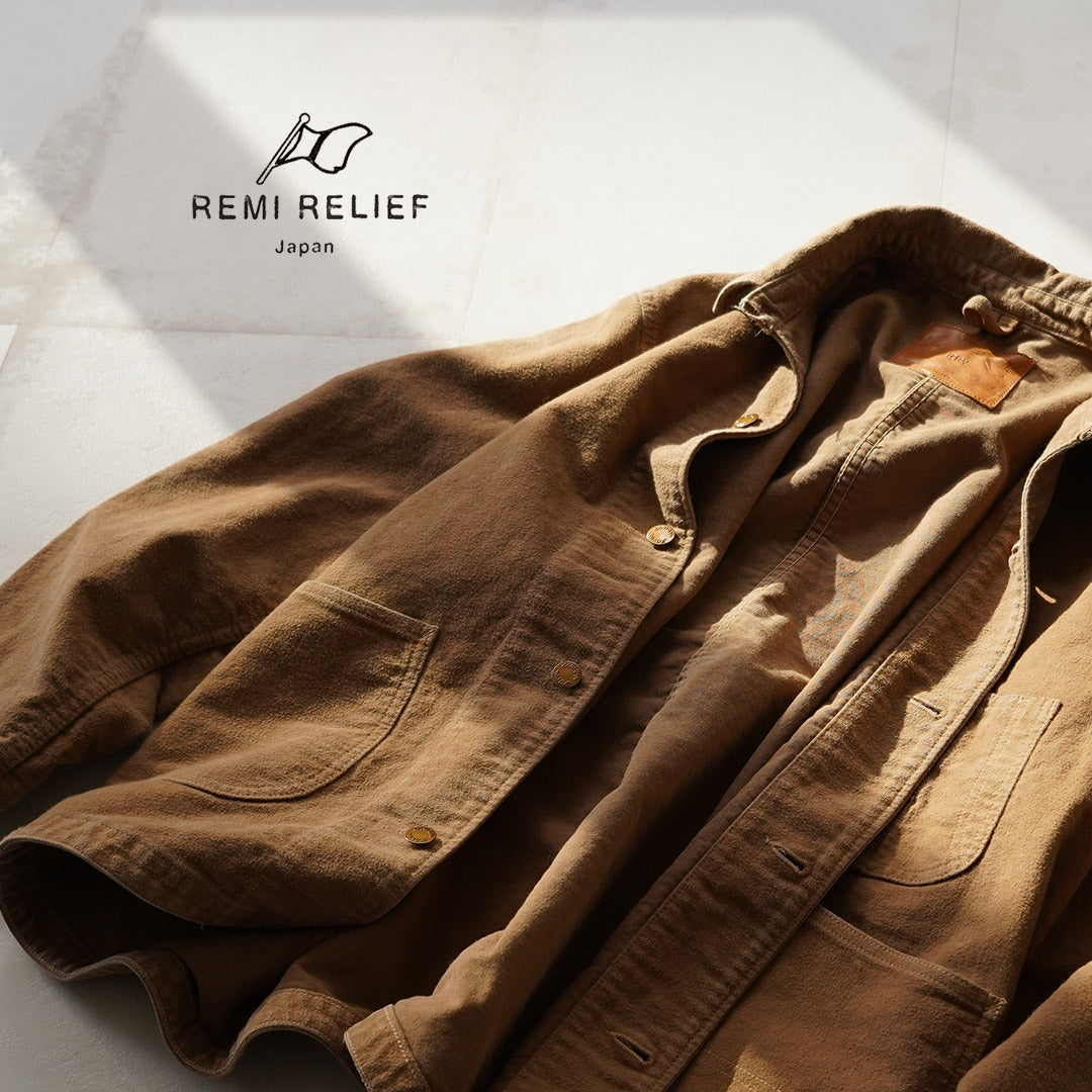 REMI RELIEF / Moleskin Coverall Jacket