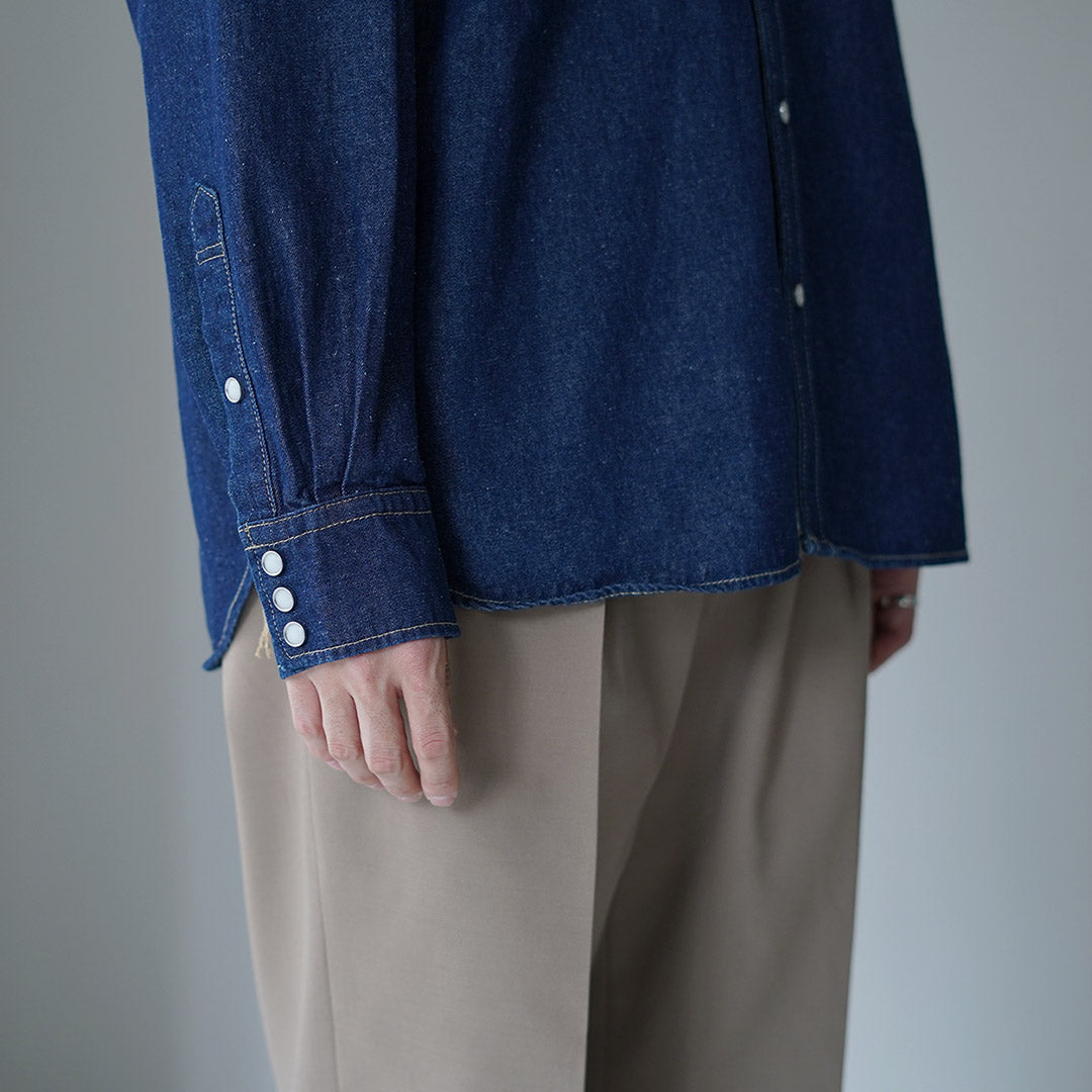 GOHEMP / Camisa vaquera vaquera de 7,5 oz
