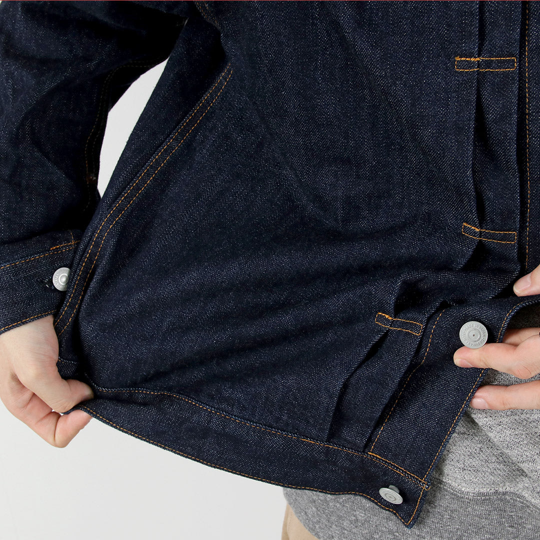 COUPES ORDINAIRES / Veste en jean 1er type un délavé