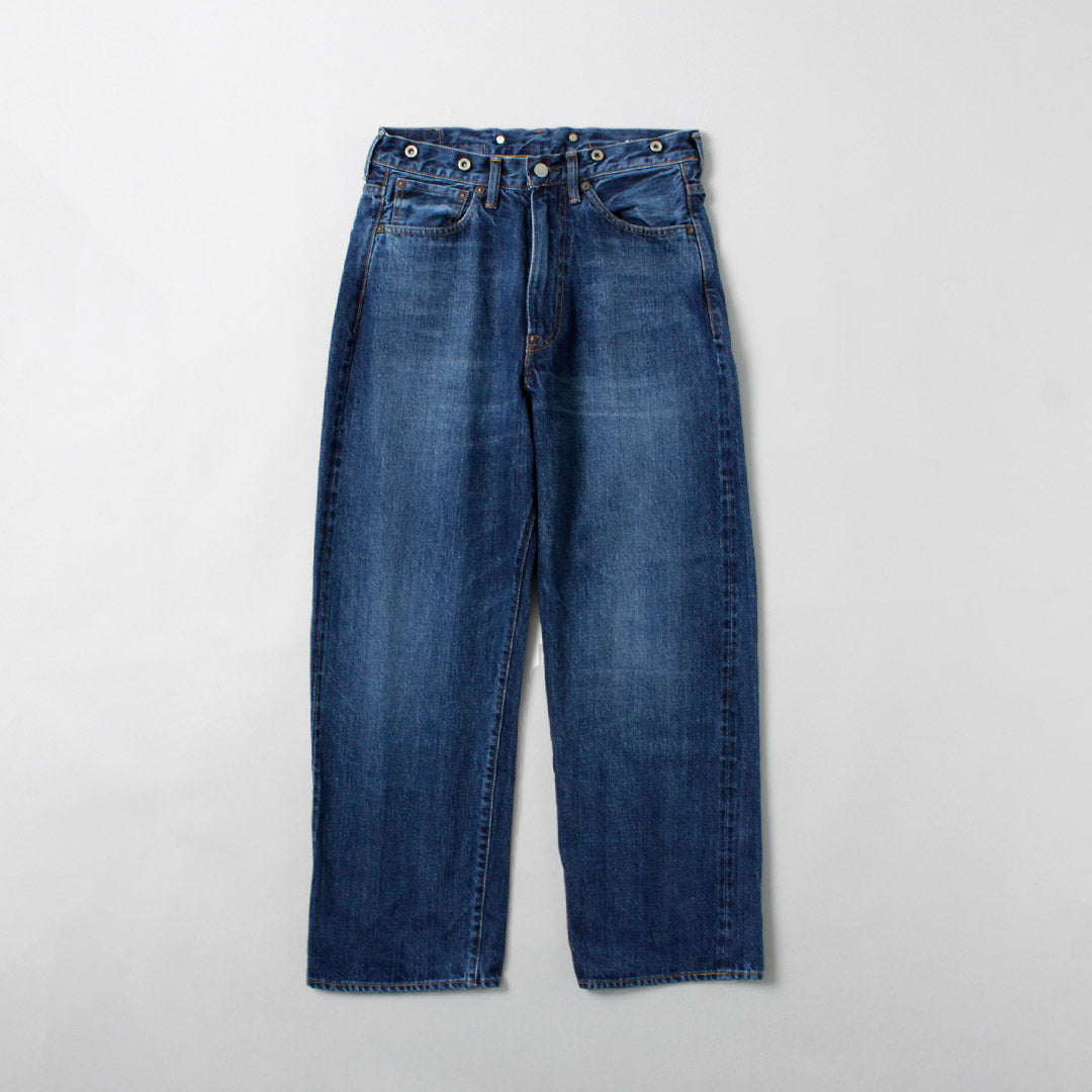 ORDINARY FITS / Wide Denim Pants Used Finish