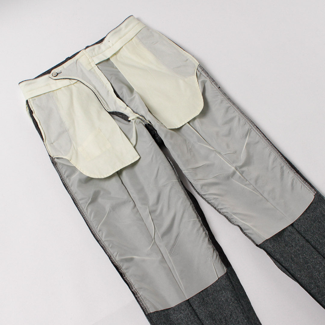 BARNSTORMER / Herringbone Tweed Slacks