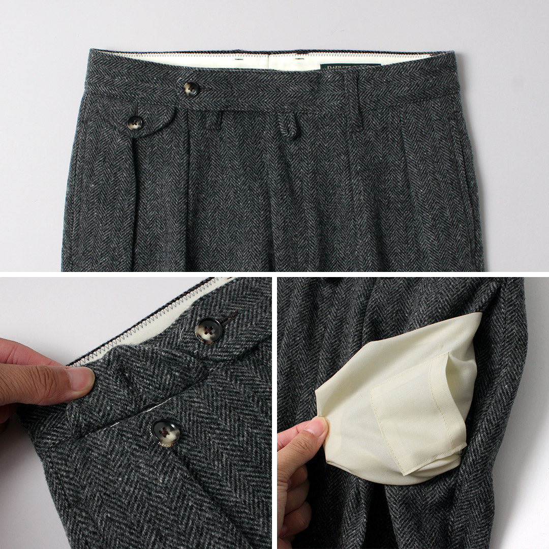 BARNSTORMER / Herringbone Tweed Slacks