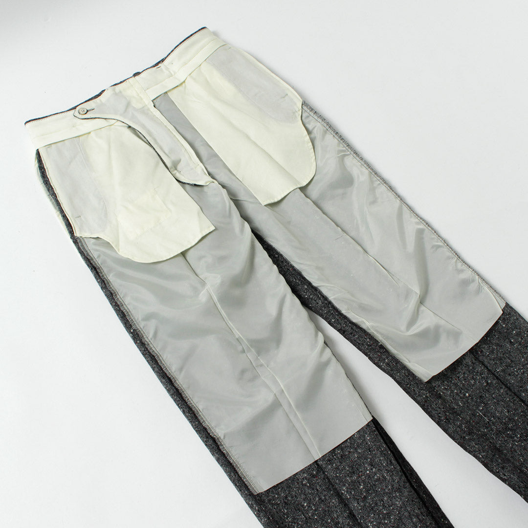 BARNSTORMER / British Homespun 2-tuck Slacks