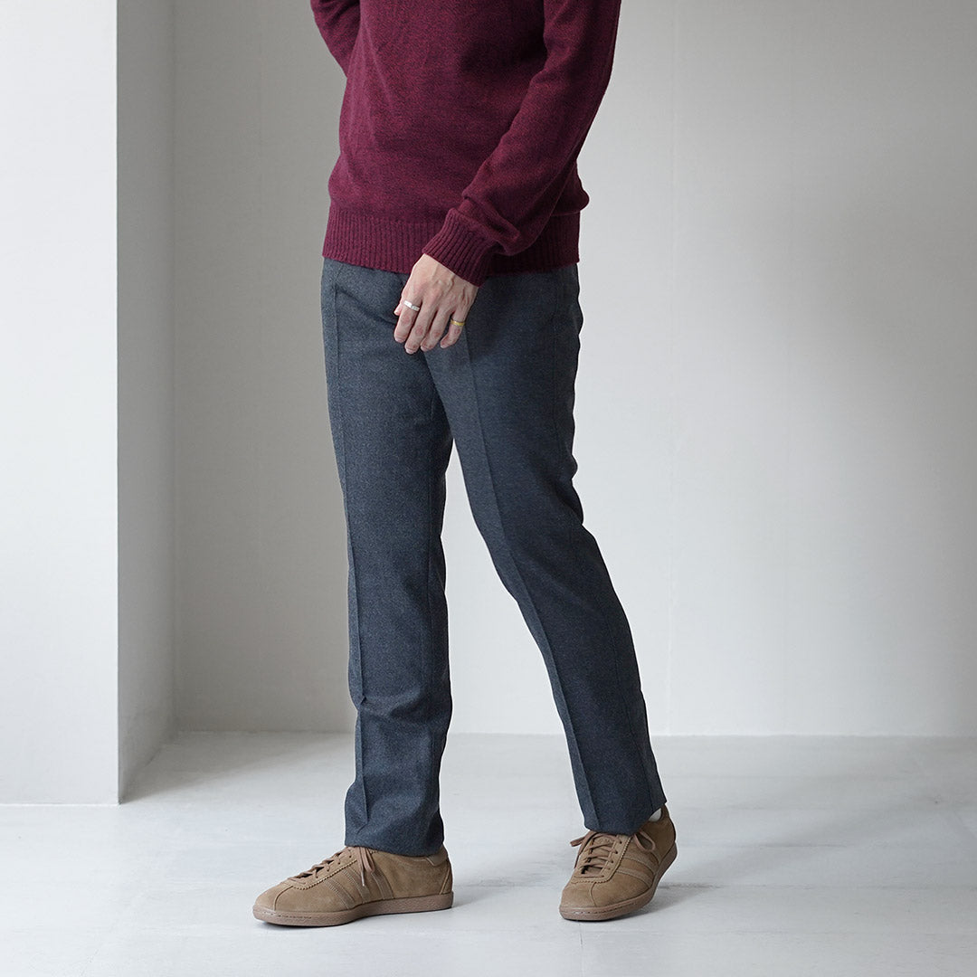 BARNSTORMER / Pantalon plat en flanelle Saxony
