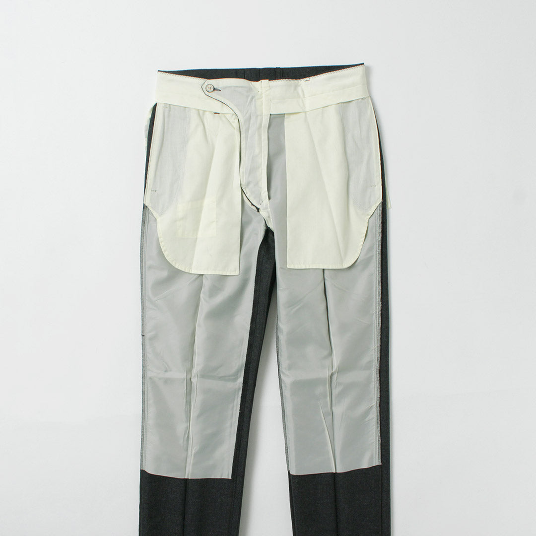 BARNSTORMER / Pantalon à 2 plis en flanelle Saxony