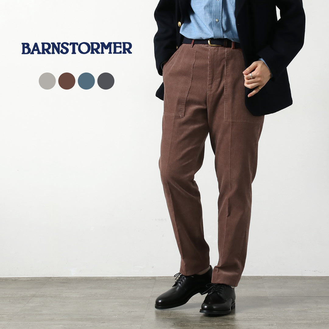 BARNSTORMER / Vintage Corduroy Dress Fatigue Trousers