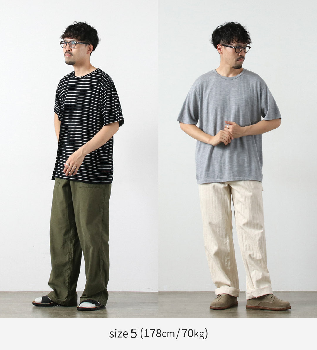FILMELANGE / Wolfe 新西兰美利奴羊毛平纹针织 T 恤