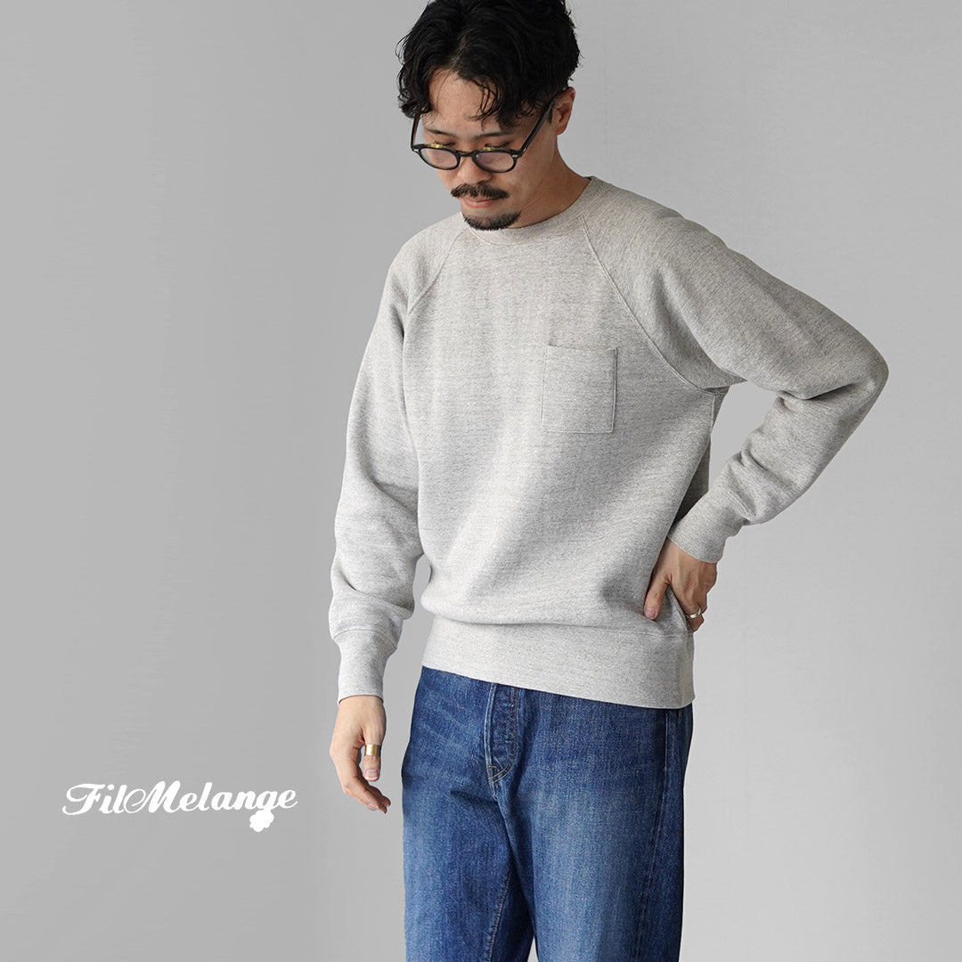 FILMELANGE / BURD Campione Lined Crewneck Sweatshirt
