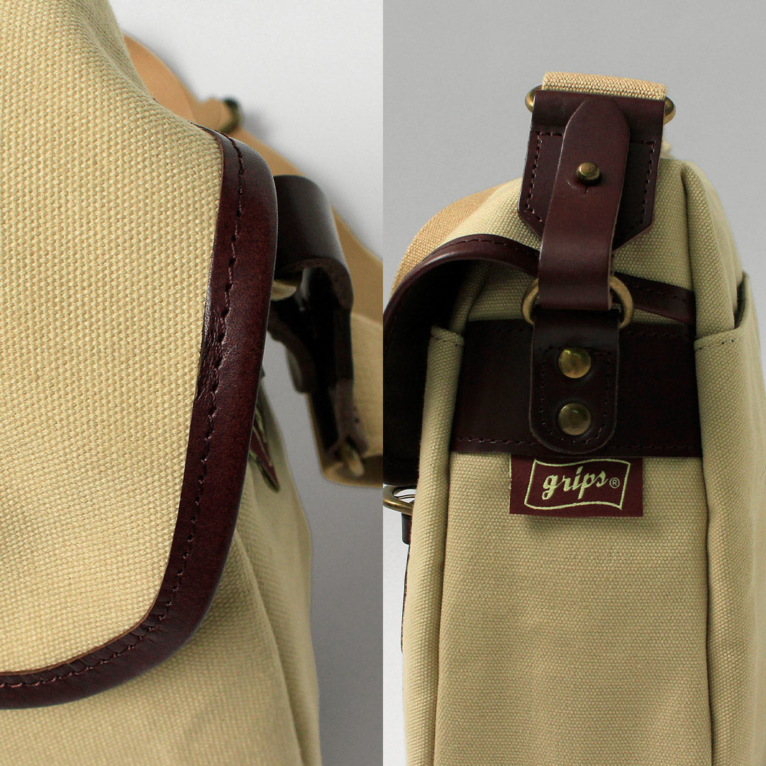 GRIPS × ROCOCO / Paraffin Satchel Bag 2