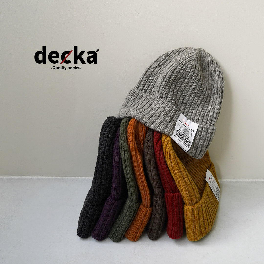 DECKA QUALITY SOCKS - SHOWATABÉ / Washable Wool Beanie