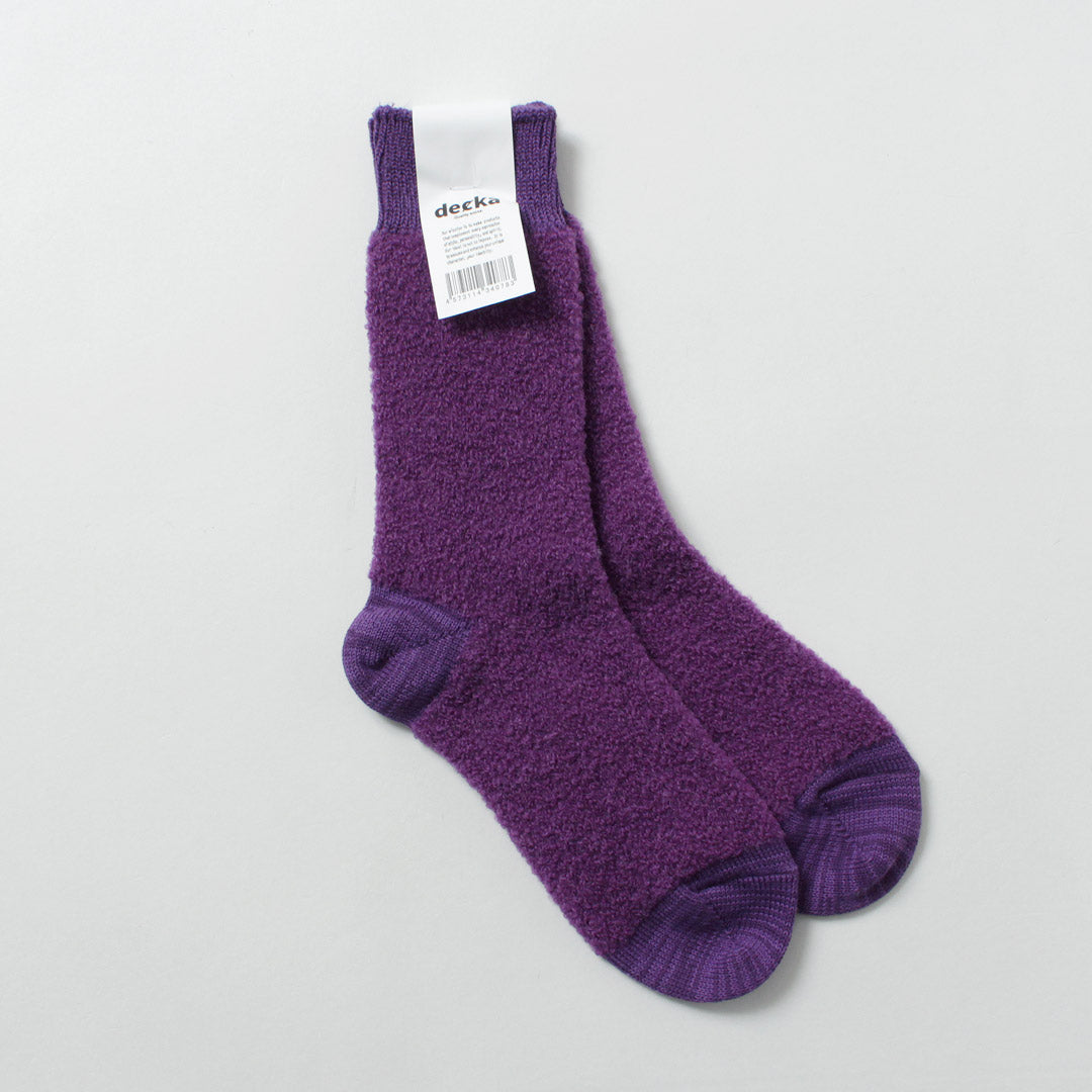 DECKA QUALITY SOCKS - SHOWATABÉ / Baby Alpaca & Merino Wool Socks