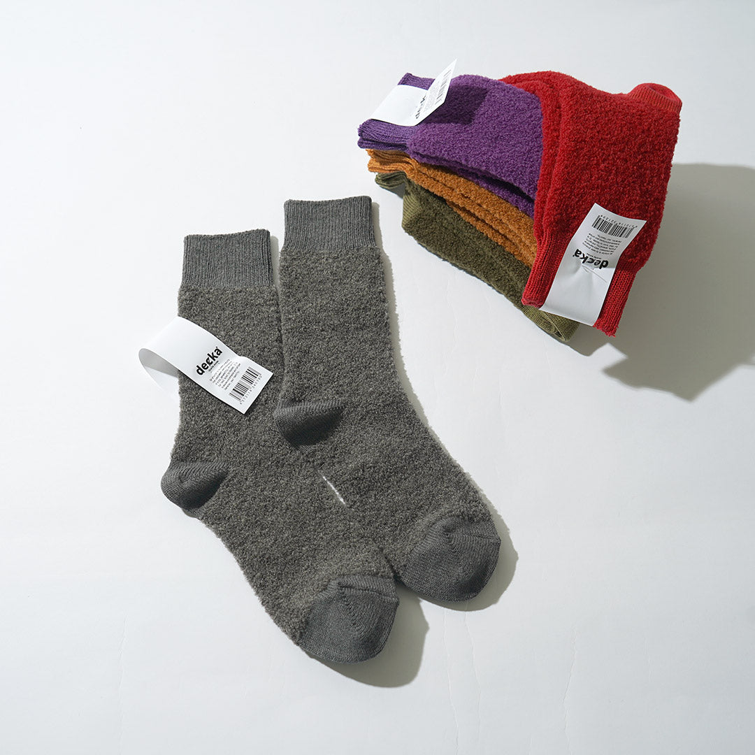 DECKA QUALITY SOCKS - SHOWATABÉ / Baby Alpaca & Merino Wool Socks