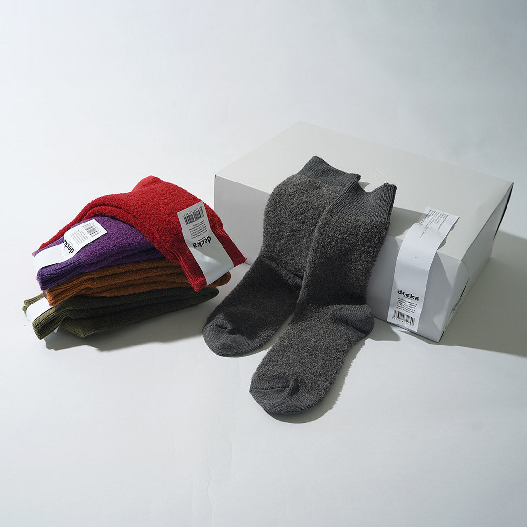 DECKA QUALITY SOCKS - SHOWATABÉ / Baby Alpaca & Merino Wool Socks