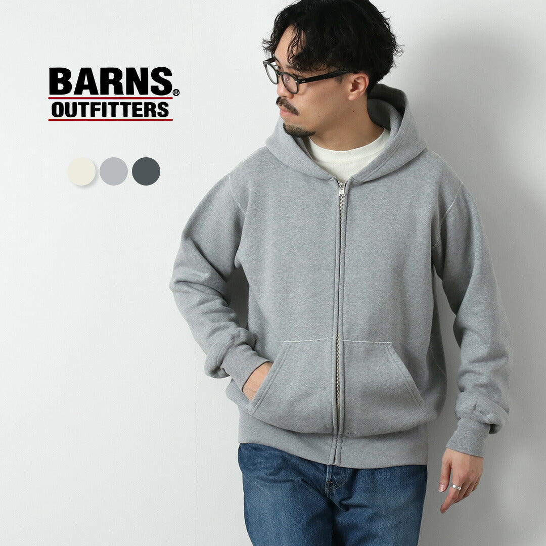 BARNS / Cozun 拉鍊連帽衫