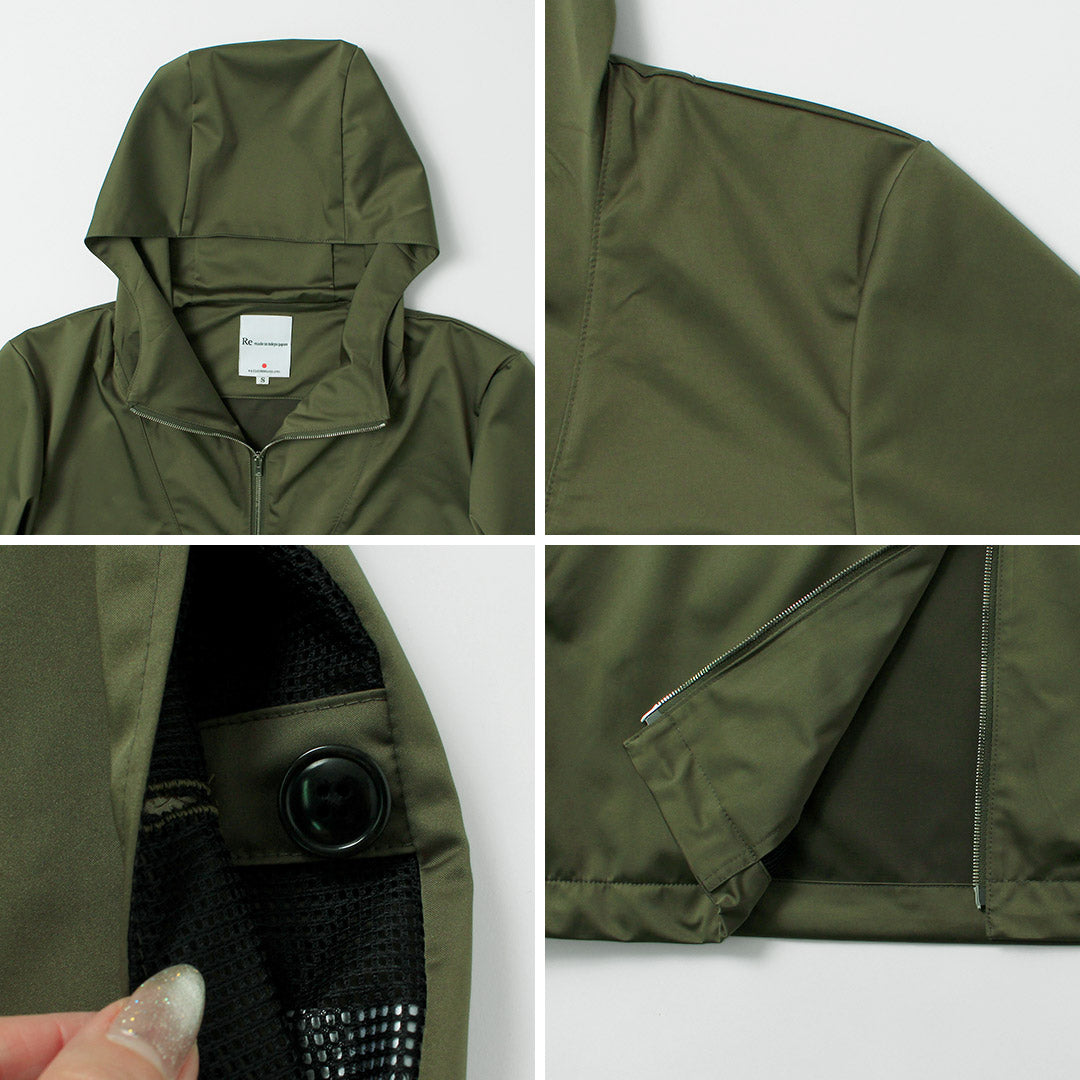 RE MADE IN TOKYO JAPAN / Limonta Fabric Anorak Parka