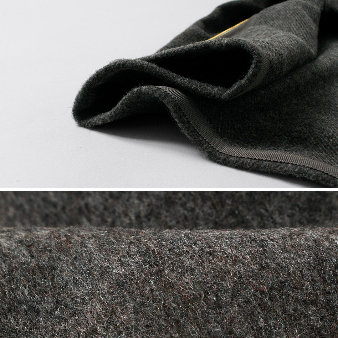RE MADE IN TOKYO JAPAN / Wool Melton Zip Blouson