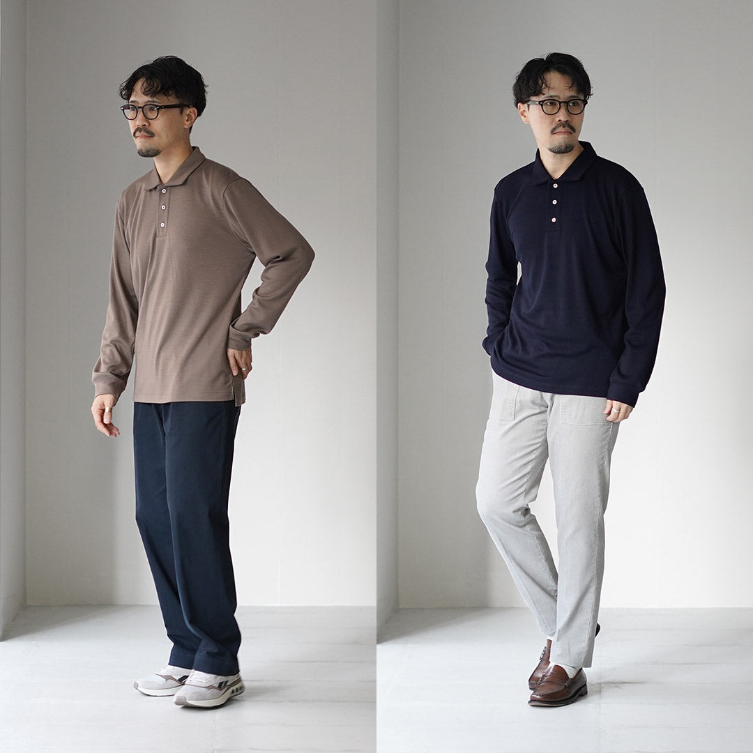 RE MADE IN TOKYO JAPAN / 連衣裙羊毛針織套頭 Polo 衫