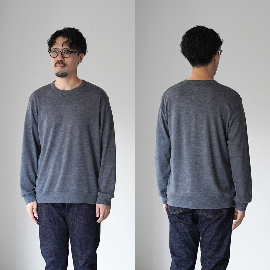 RE MADE IN TOKYO JAPAN / 连衣裙 羊毛针织圆领宽松版型