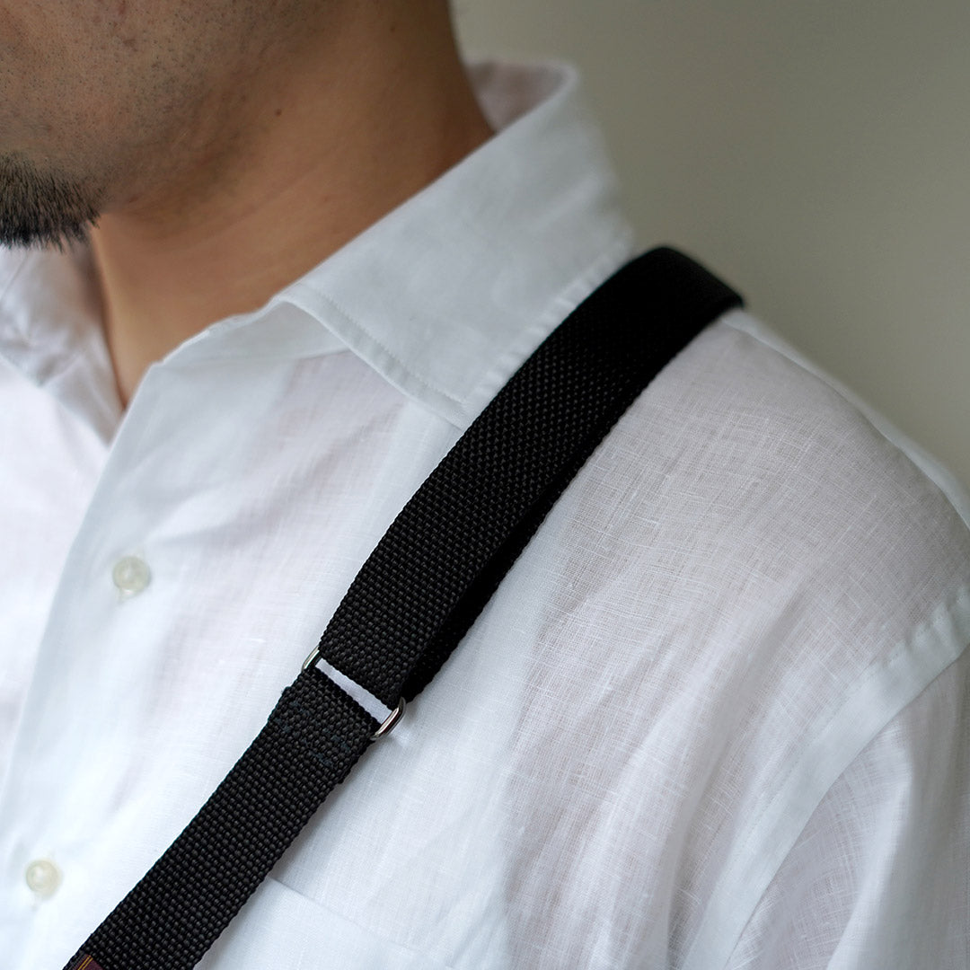 MR.OLIVE / IMPERMA-LEATHER Bolso bandolera pequeño