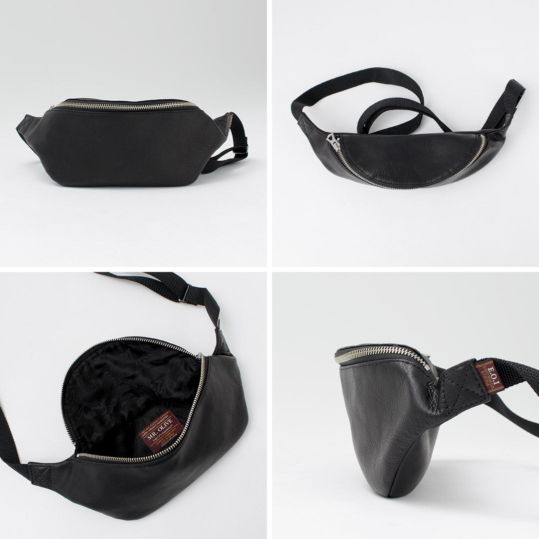 MR.OLIVE / IMPERMA-LEATHER Bolso bandolera pequeño