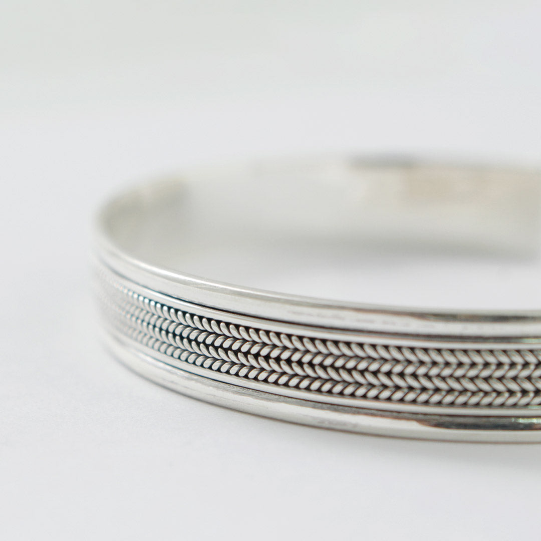 TMW / Brazalete de cadena de plata esterlina