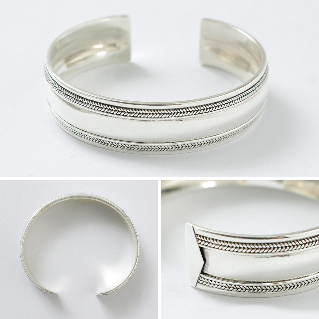 TMW / Sterling Silver Narrow Bangle