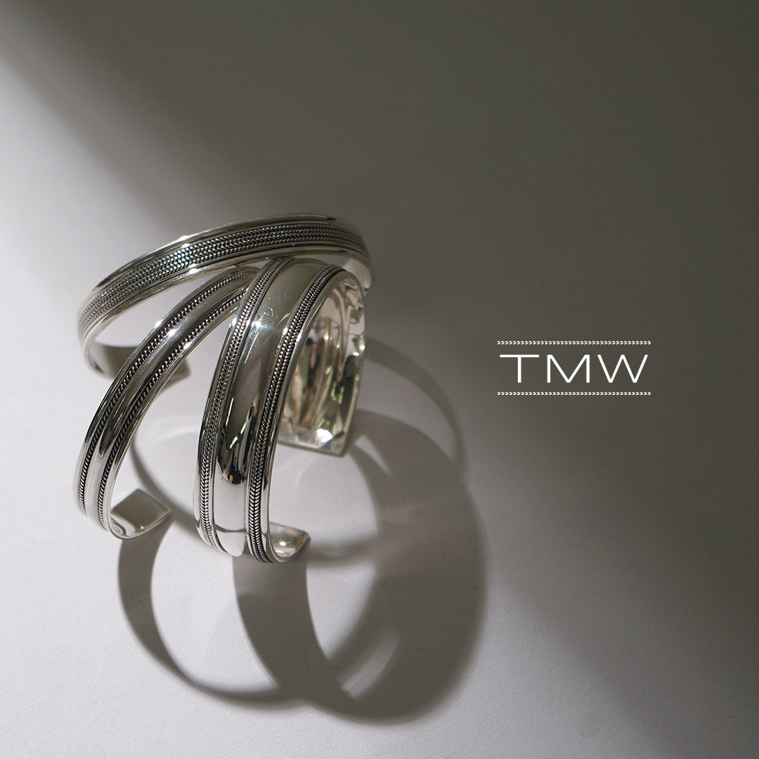 TMW / Sterling Silver Narrow Bangle