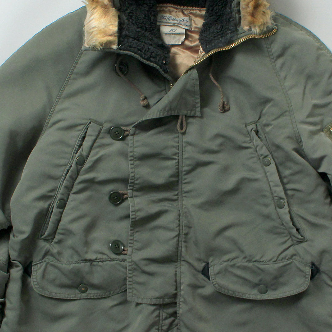 REMI RELIEF / Recycled Nylon Twill N-3B Eco Fur Jacket